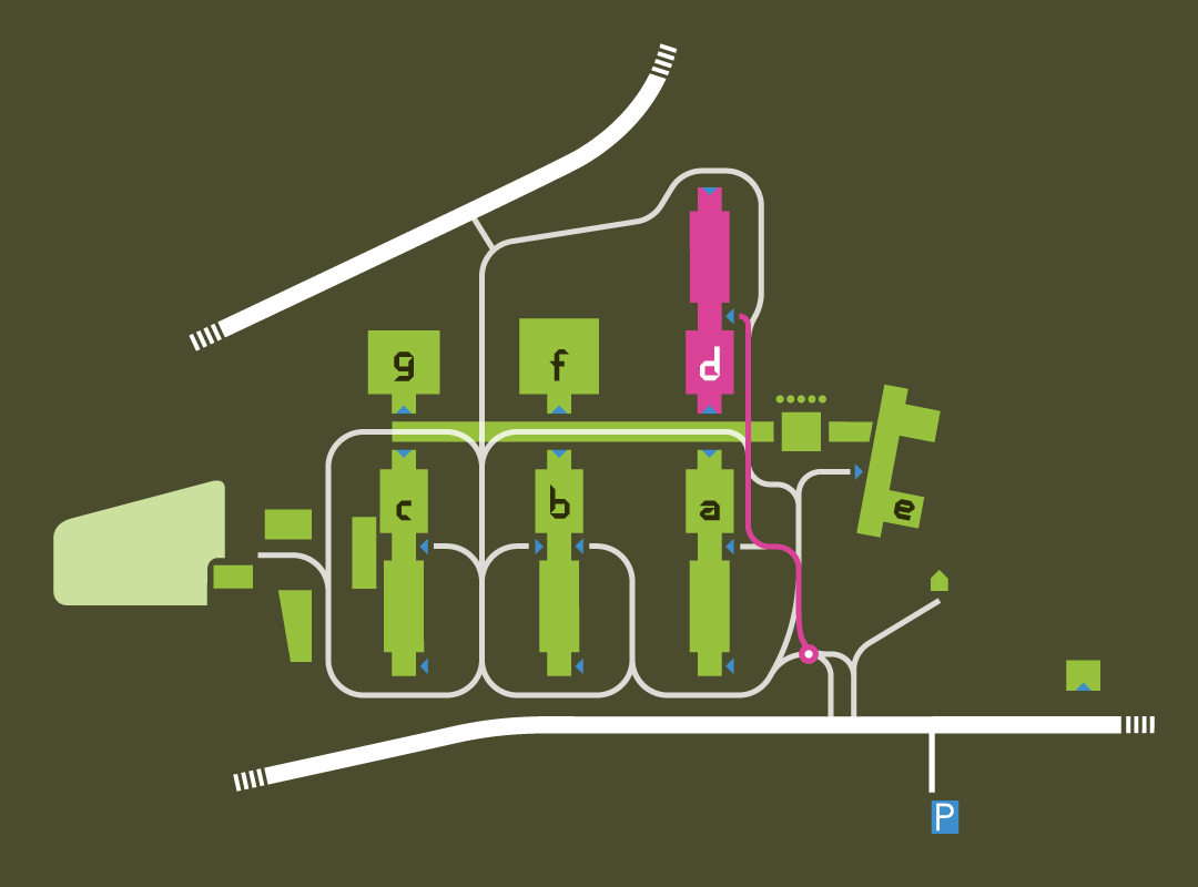 plattegrond van de biotoop